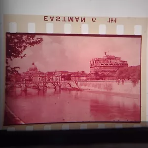 35mm Slide Italian ROMA Collection RO-35 Castel Sant'Angelo - Picture 1 of 4