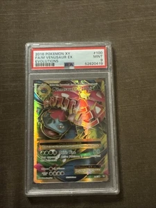 2016 Pokemon XY - M VENUSAUR EX #100/108 - Evolutions Full Art Holo PSA 9 - MINT - Picture 1 of 2