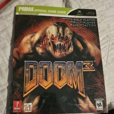 DOOM 3 PRIMA GUÍA OFICIAL DE JUEGOS MICROSOFT ORIGINAL XBOX 2005 Foto 1 de 2
