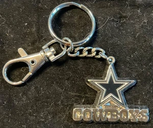 Dallas Cowboys Logo Metal Key Chain NEW Great Gift - Picture 1 of 1