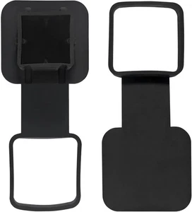 Cubierta de tubo de enganche de remolque de 2 piezas 1,25"" inserto de tapa de enchufe de goma 1 2 piezas 1,25 pulgadas  - Imagen 1 de 7