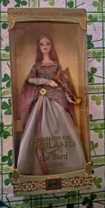 NRFB LT ED VINTAGE 2003 BARBIE LEGENDS OF IRELAND THE BARD B2511 IMPERFECT BOX - Picture 1 of 1