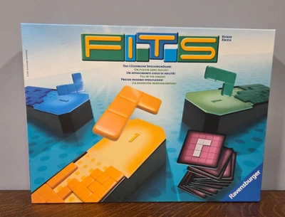 FITS game by Reiner Knizia Ravensburger 2009 tetrominoes - Image 1 of 4