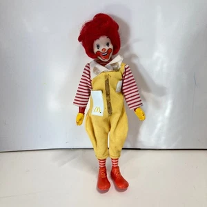 Figura de juguete muñeca Ronald McDonald 1976 cabeza móvil Remco de colección 8" - Imagen 1 de 14