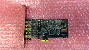 Creative Sound Blaster Audigy Fx 5.1 PCIe-x1 Sound Card SB1570 High Bracket - Picture 1 of 3
