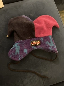 Vintage Whirlwind Ski Snowboard Crazy Hat Beanie 90s Y2K  Made USA - Picture 1 of 6