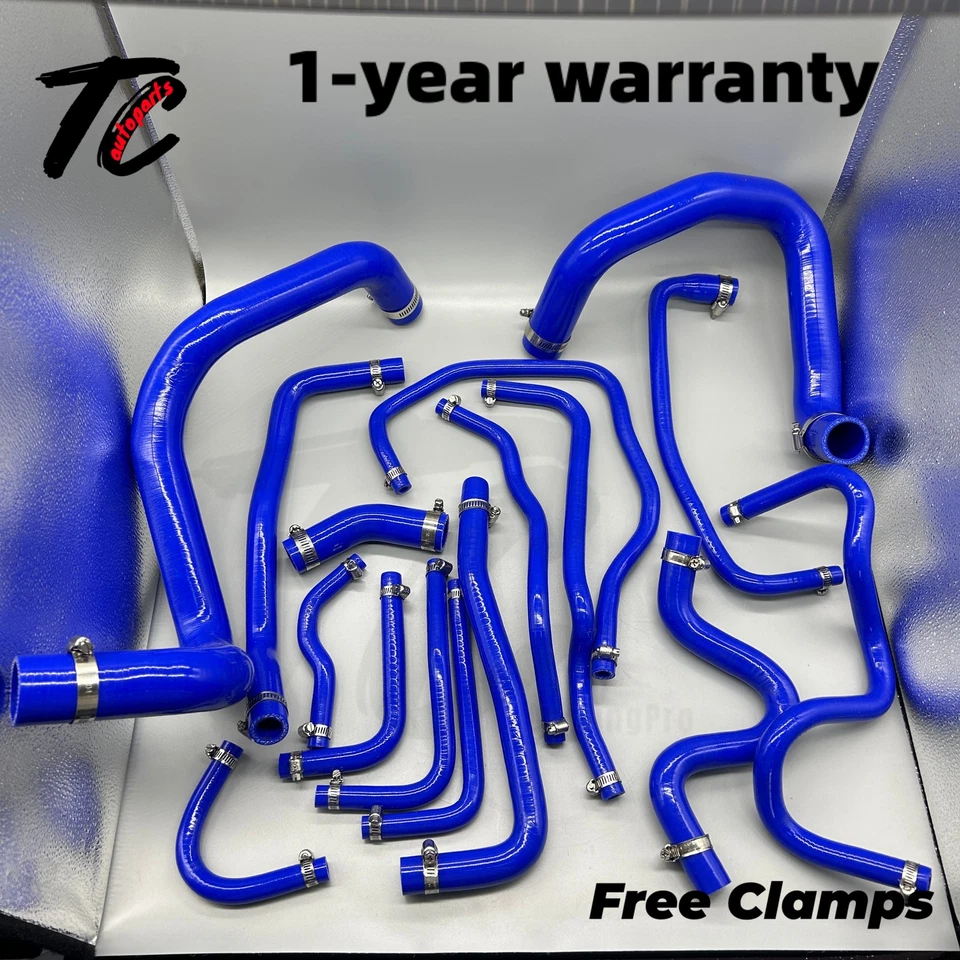 16PCS For Toyota Celica GT GT-S 2000-2005 Silicone Radiator Hose Set  2004 2003 - Image 1 of 4