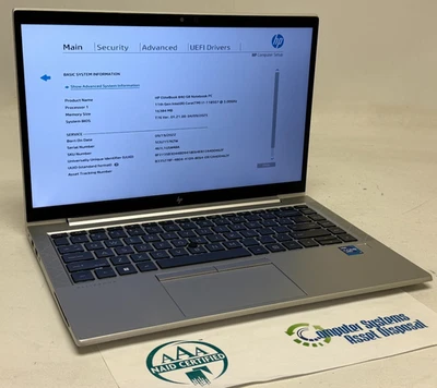 HP EliteBook 840 G8 14" (i7-1185G7 3.0GHz - 16GB RAM - 512GB SSD - Win11Home) Foto 1 de 4