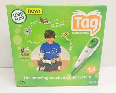 Leap Frog Tag Learning Reading System Ozzie & Mack Storybook Handheld Device Pen - Image 1 of 4