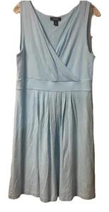 Lands’ End ~ Mujer’s ~ Vestido ~ XL ~ Azul Claro ~ Excelente Estado - Imagen 1 de 11