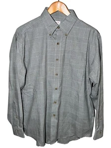 Brooks Brothers Brooks Flanellhemd Herren Gr. Medium Langarm Hahnentritt kariert - Bild 1 von 7