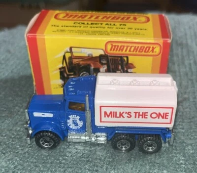 Vintage 1982 Matchbox No. 56 1981 Peterbilt Tanker Truck - Image 1 of 4