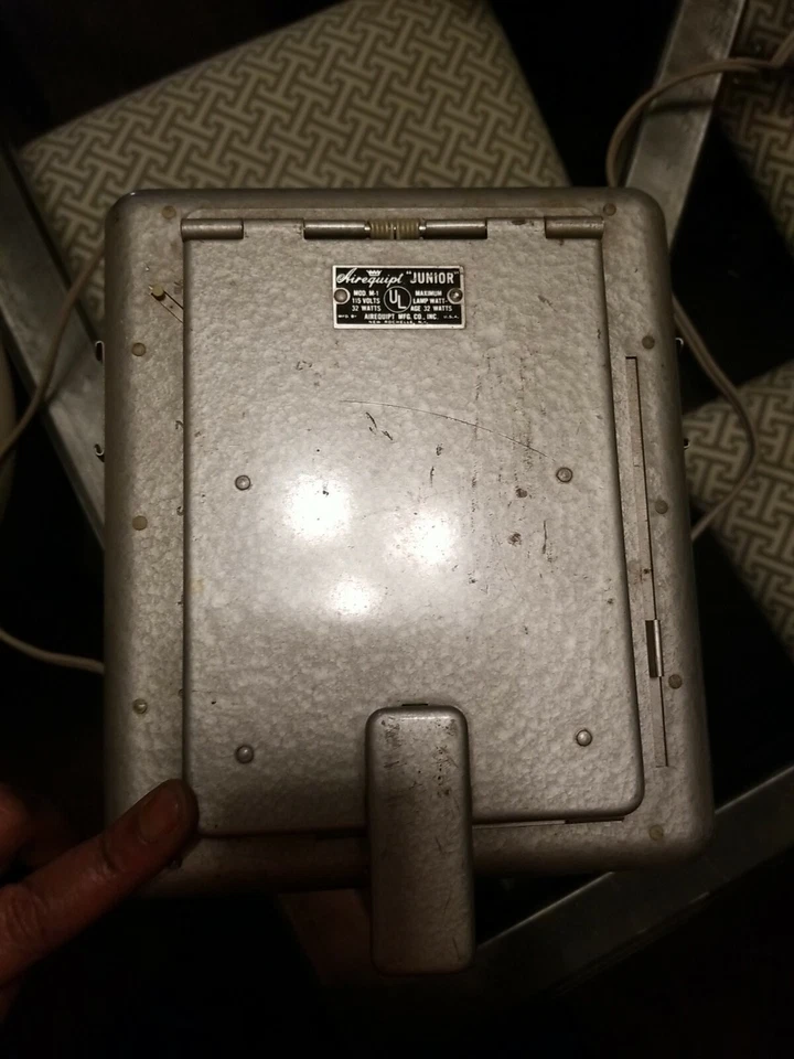 CAJA DE IMPRESIÓN VINTAGE AIREQUIPT PHOTOCRAT, MODELO M1 proyector Foto 1 de 4