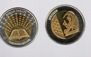 2 Euro aus Nordirland Specimen-BFR/stgl ab 5 auktionen portofrei - Picture 1 of 1