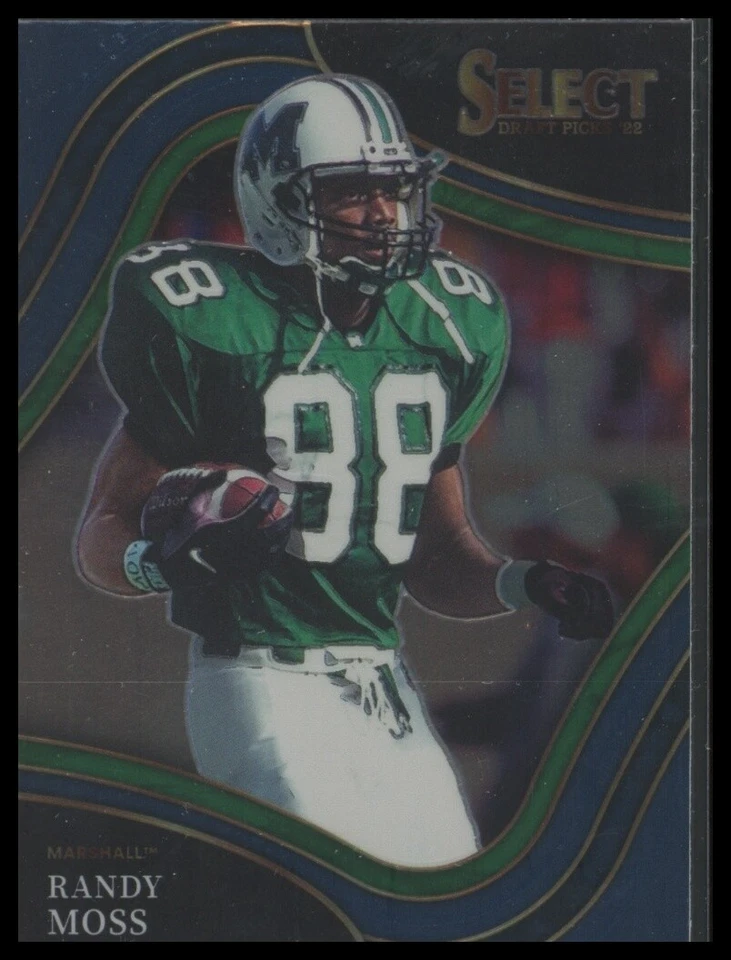 2022 Panini Select Draft Picks #162 Randy Moss Field Level - Image 1 of 1