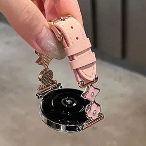 Women Leather Strap for Apple Watch Series 10 9 8 7 6 46mm 44 45 49mm Ultra Band - Picture 1 of 33