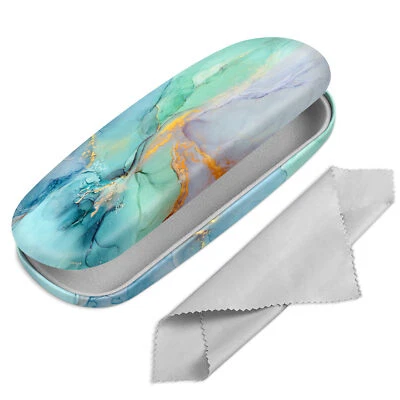Hard Shell Eyeglasses Case Portable Protective Glasses Cover Eyeglass Holder Box - Image 1 of 4