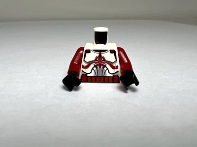 NUEVA MINIFIGURA LEGO STAR WARS TORSO CLON COMANDANTE ZORRO Foto 1 de 4