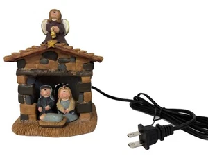 Cathy Guisewite Cartoon Lighted Nativity Scene - Picture 1 of 9