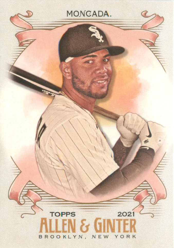 Yoan Moncada 2021 Topps Allen & Ginter MLB Baseball Card #152 Chicago White Sox - Image 1 of 2