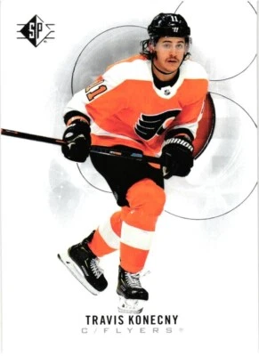 2020-21 UPPER DECK SP AUTHENTIC TRAVIS KONECNY #18 CARD $0.99 VALUE BOX - Image 1 of 2