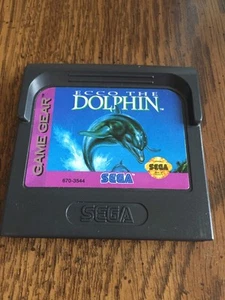 Ecco the Dolphin Vintage Video Game Sega Game Gear - Picture 1 of 2