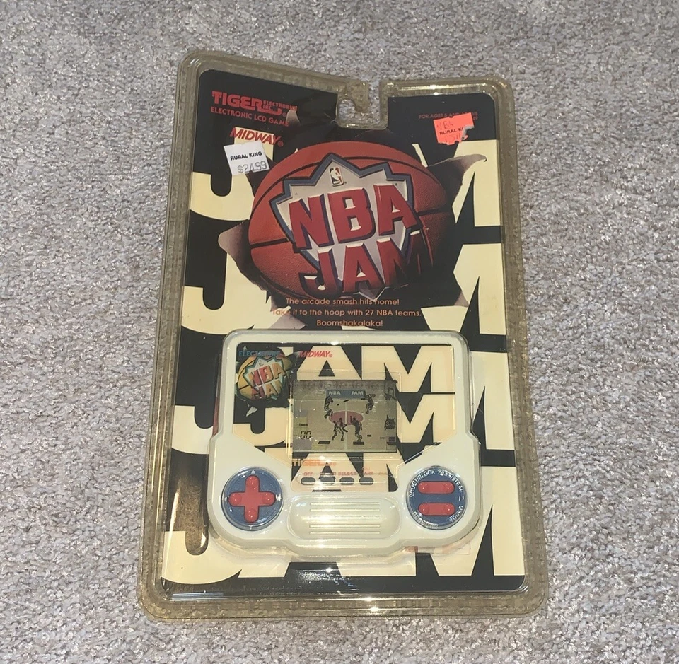 NBA Jam Tiger Electronic LCD Video Game With Ship Insurance