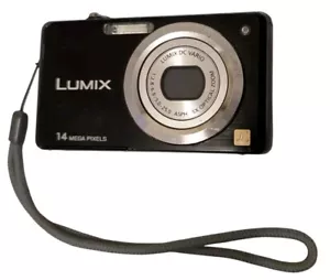 Panasonic LUMIX DMC-FS11/DMC-FH3 14,1 megapixel fotocamera digitale - nero danni allo schermo - Foto 1 di 7