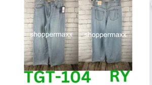 Women's High-Rise Wide Leg Jeans - Universal Thread, Light Wash, 10 Long - Picture 1 of 9
