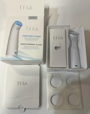 Dispositivo de luz azul para limpiar el acné positivamente transparente Tria nuevo auténtico envío gratuito Foto 1 de 4
