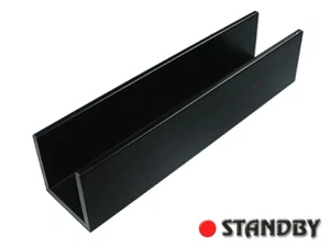 5pcs PR13/90/SE Extruded heatsink Lenght 90 mm; 6,5K/W; Aluminium black anodised - Bild 1 von 3