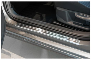 Listones de entrada de diseño exclusivo V2A adecuados para Skoda Karoq a partir del año 2017- - Imagen 1 de 7
