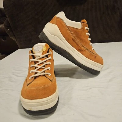 Vintage Candies Platform Suede Sneakers  Lace Up Chunky 90's Womens 8.5 - Image 1 of 4