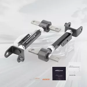 2x Adjustable Rear Camber Arm Kit For Honda Civic 2001-2005 Coupe Sedan DX EX - Picture 1 of 11