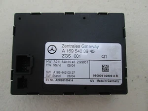 Mercedes-Benz W245 B-Klasse Steuergerät Zentraler Gateway ZGW A1695406945 - Bild 1 von 1