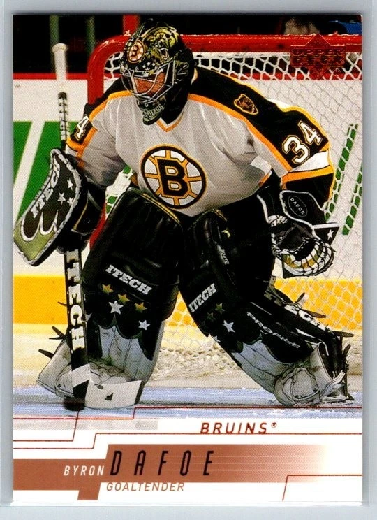 2000-01 Upper Deck #242 Byron Dafoe Boston Bruins - Image 1 of 2