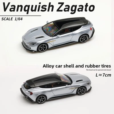 1/64 Aston Martin Vanquish Zagato Shooting Brake Diecast Car Model Diecast  Foto 1 de 4