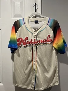 Washington Nationals Jersey - Pride Adult Medium - Picture 1 of 3