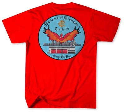 Unofficial Chicago Fire Department Firehouse 14 Shirt (Truck) - Image 1 of 4