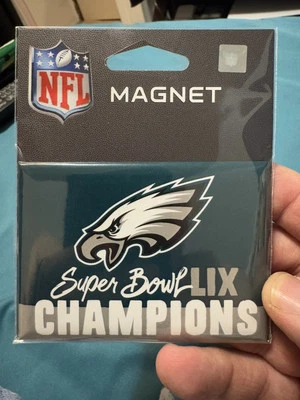 Philadelphia Eagles Super Bowl LIX Metal Magnet 🧲 2.5x3” SHIP NOW - Image 1 of 2