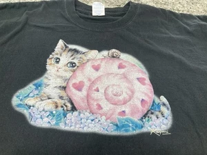 Camiseta Cat And Snail Silly Cat Meme 2XL - Imagen 1 de 7