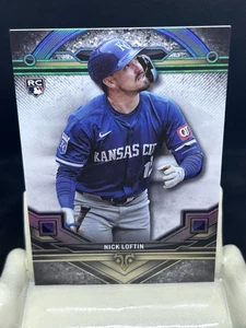 Nick Lofton rc 2024 Topps Triple Threads Baseball ROOKIE Base #130 KC Royals - Picture 1 of 2