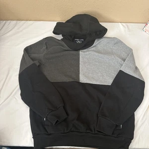 Unter anderem Hoodie Herren Waffelstrick Pullover grau, schwarz Größe L - Bild 1 von 3