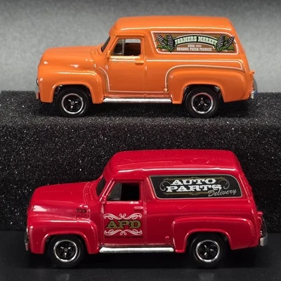 Lote variación de entrega de panel Matchbox 1955 Ford F-100 - Farm & City Action Foto 1 de 4