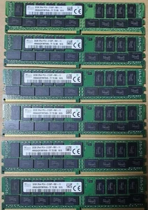 SKY hynix  PC4-2133P 192GB 6x32GB 2Rx4 2133MHz SERVER RAM -HMA84GR7MFR4N - Picture 1 of 5