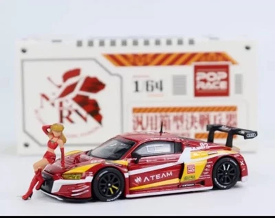 POP RACE Audi R8 LMS EVA RT Production Model Type 02 free Race Queen Figure 1:64 - Immagine 1 di 2