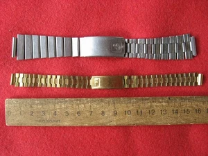 Zwei Uhrenarmbänder Armband für Uhren Edelstahl UdSSR - Bild 1 von 6