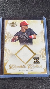 2023 Leaf Trinity Mega Box - Rookie Relics Juan Brito #RR-29 (MEM, RC) - Picture 1 of 2