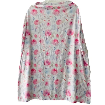 Asiento de coche de enfermería KeaBabies cubierta multiuso bebés rosa floral suave elástico Foto 1 de 4