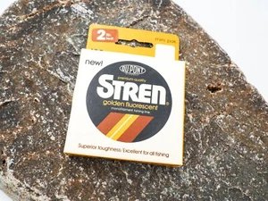 NUOVO IN CONFEZIONE - STREN GOLDEN FLUORESCENT 2lb TEST 100YRDS LINEA MONOFILAMENTO - Foto 1 di 2